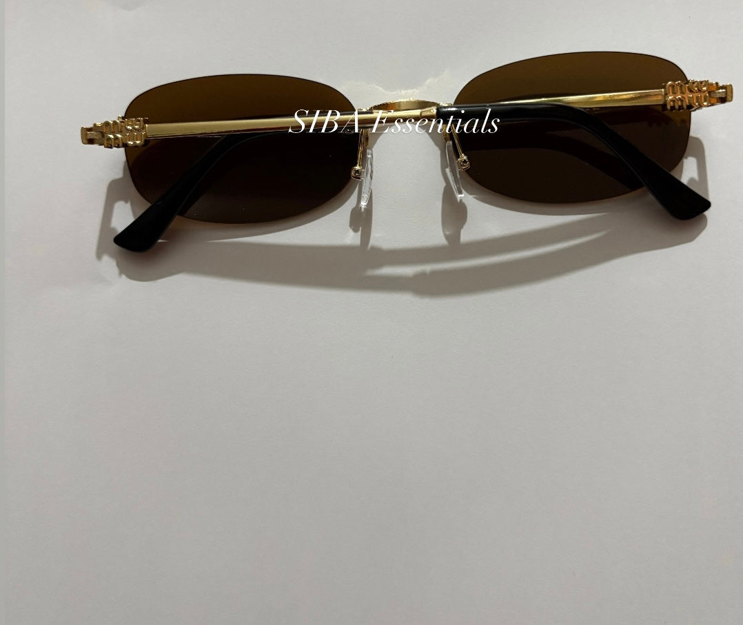 Miu Miu brown sunglasses
