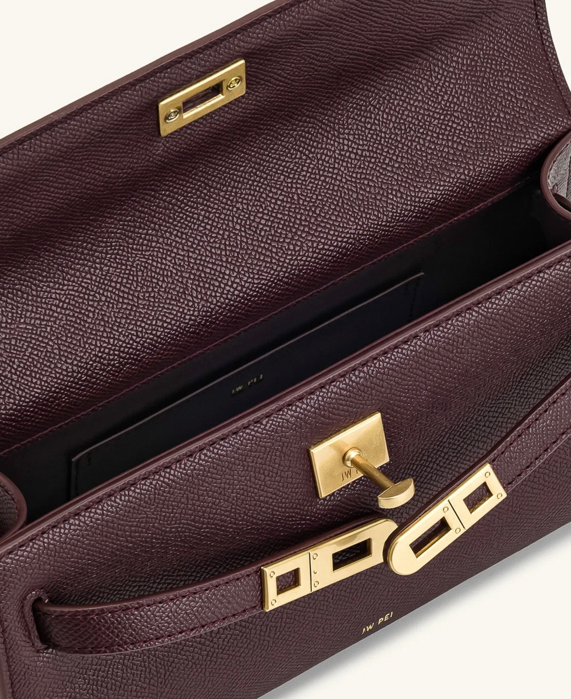 Jw pei Noor Top Handle Bag (burgundy)