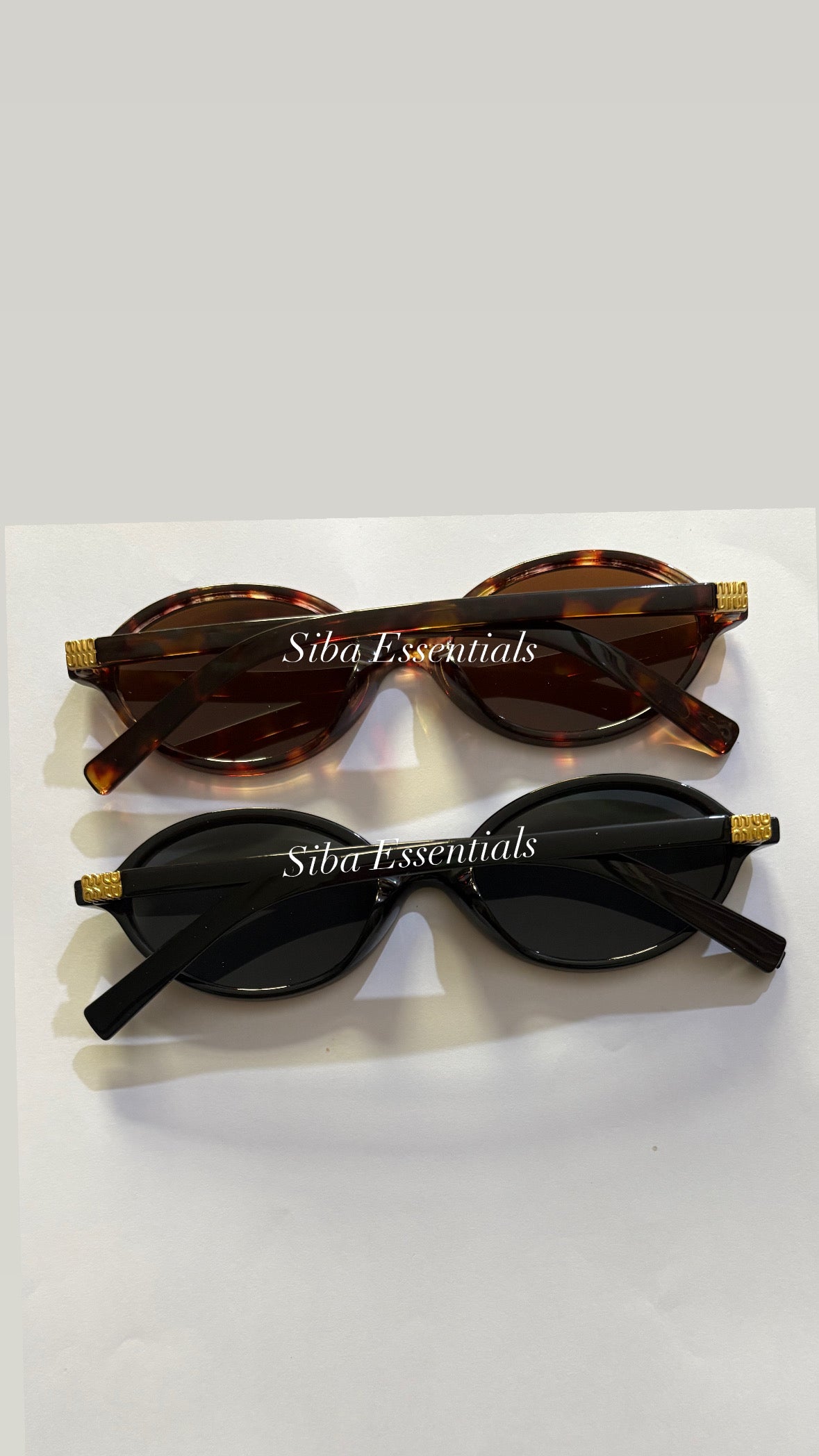 Miu Miu inspired sunglasses (brown)