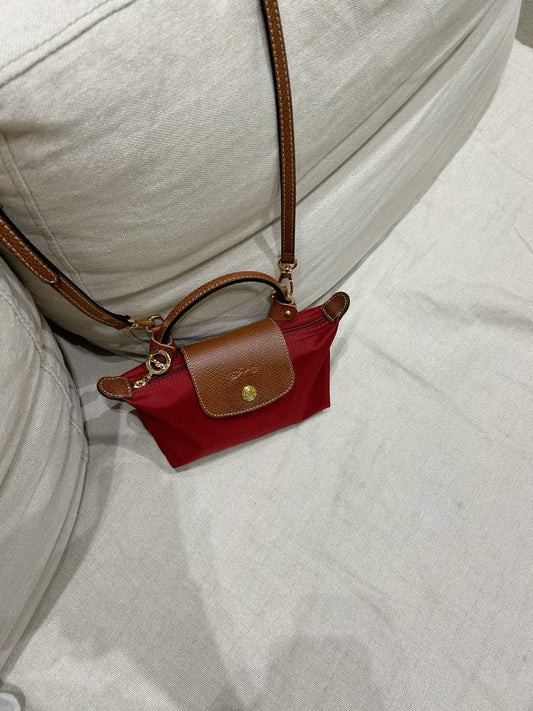 Long champ mini (red )