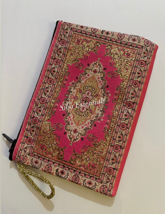 Persian mini pouch pink