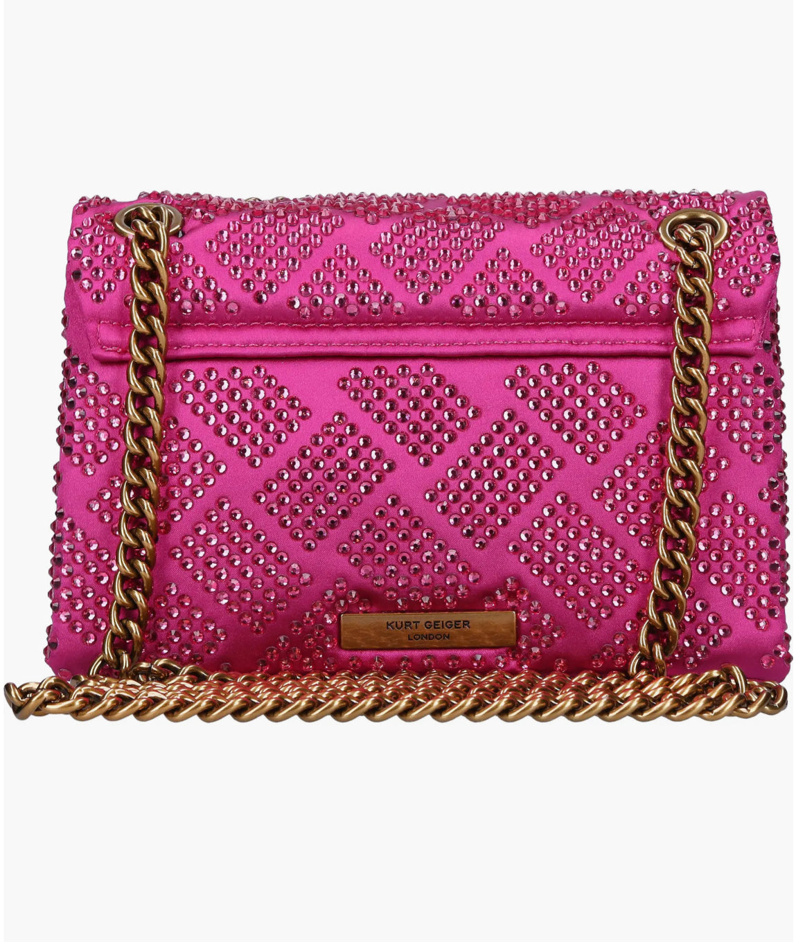 Kurt gieger Mini Kensington Embellished Fabric Convertible Crossbody Bag