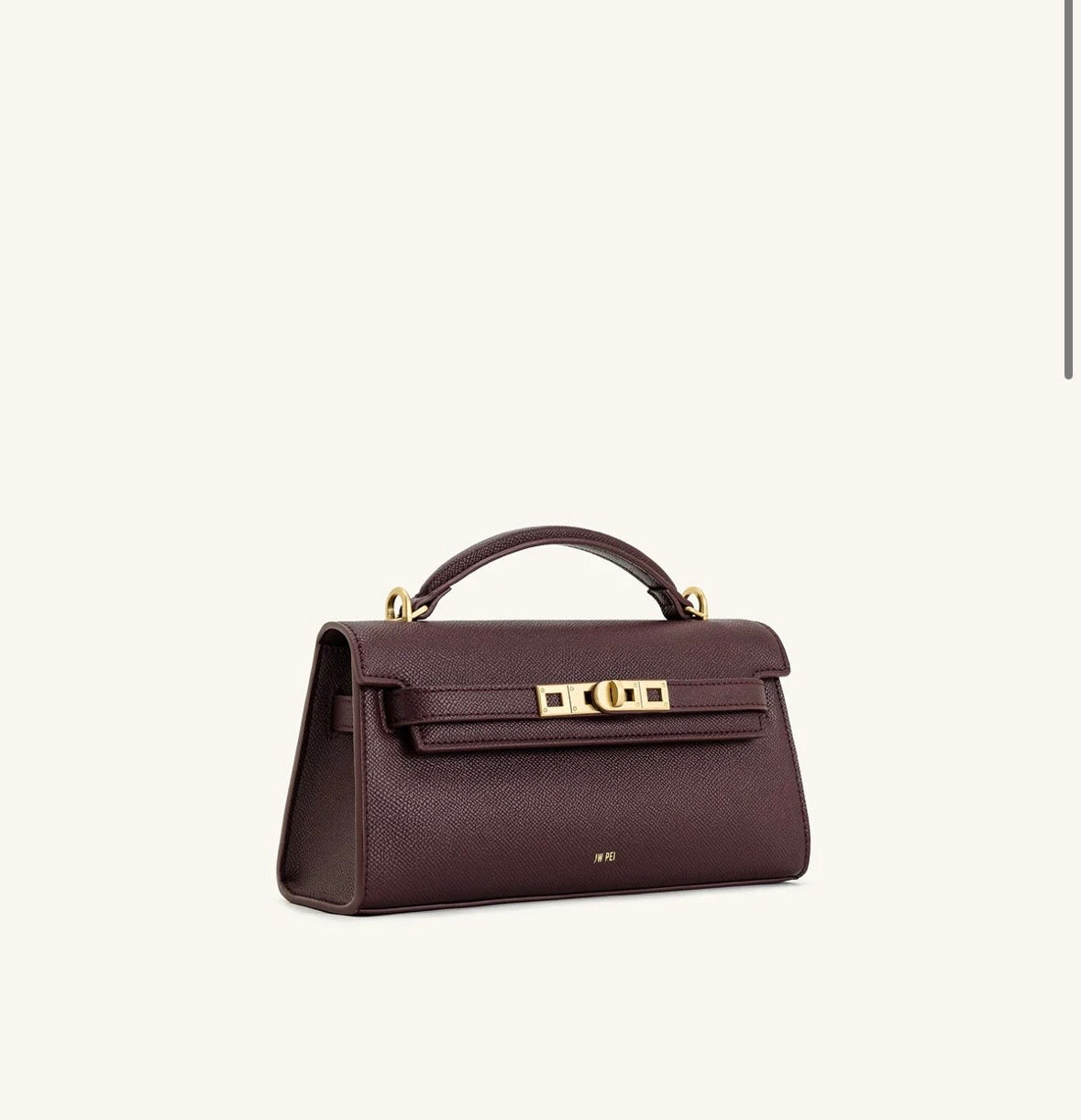 Jw pei Noor Top Handle Bag (burgundy)