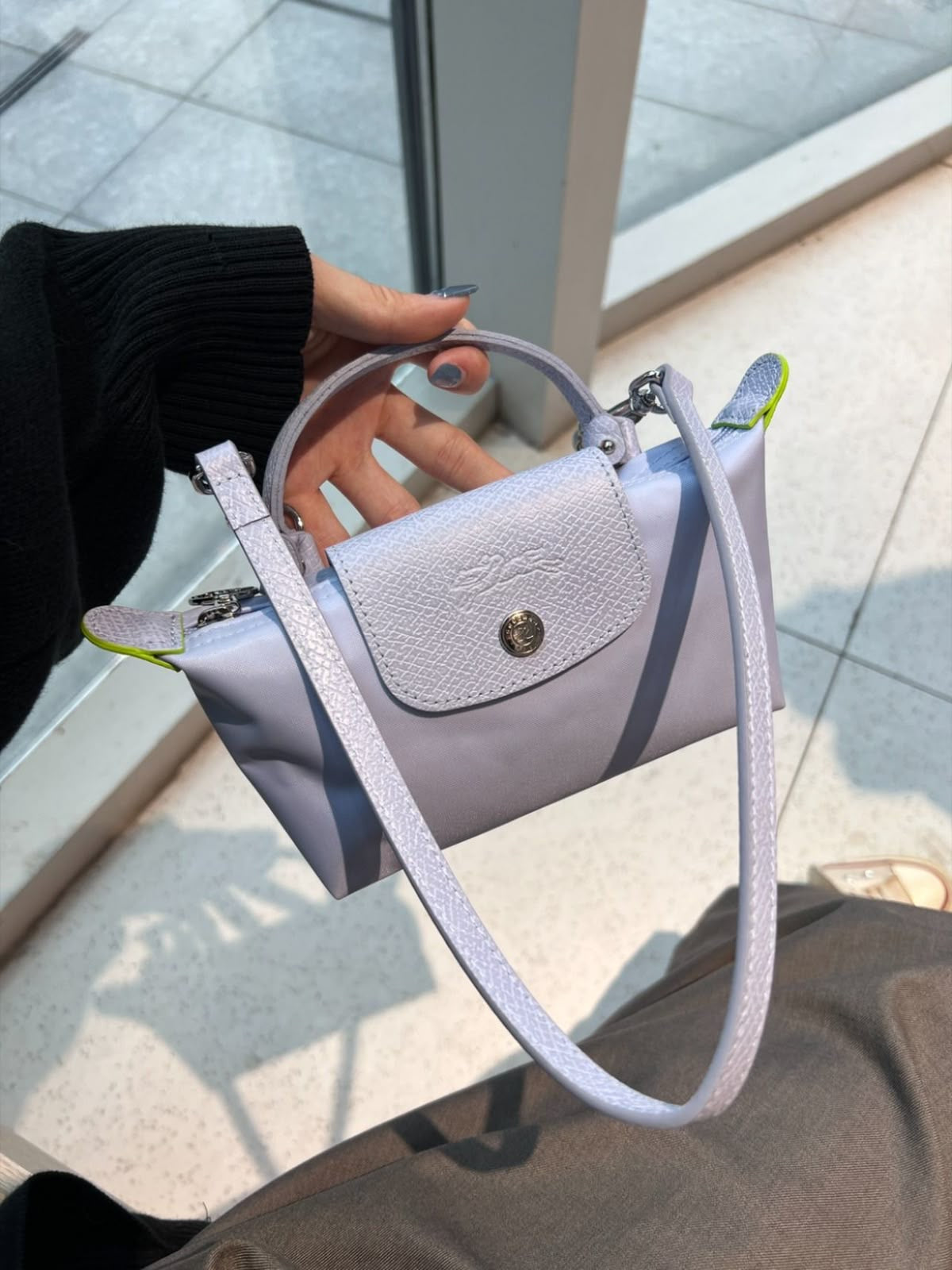 Long champ mini (sky blue )
