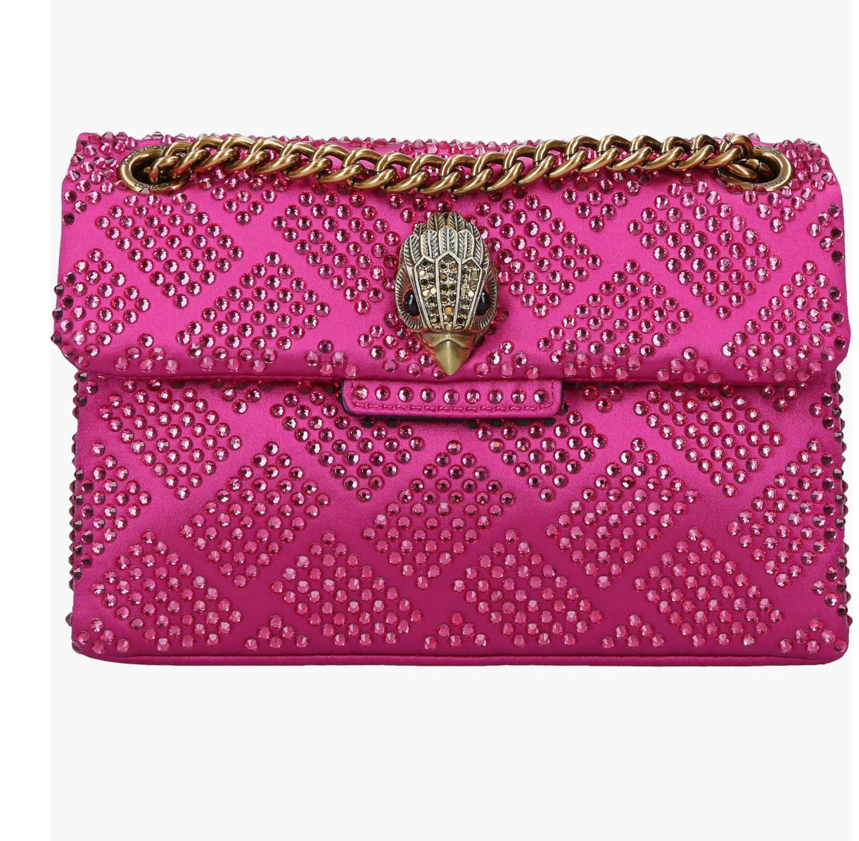 Kurt gieger Mini Kensington Embellished Fabric Convertible Crossbody Bag