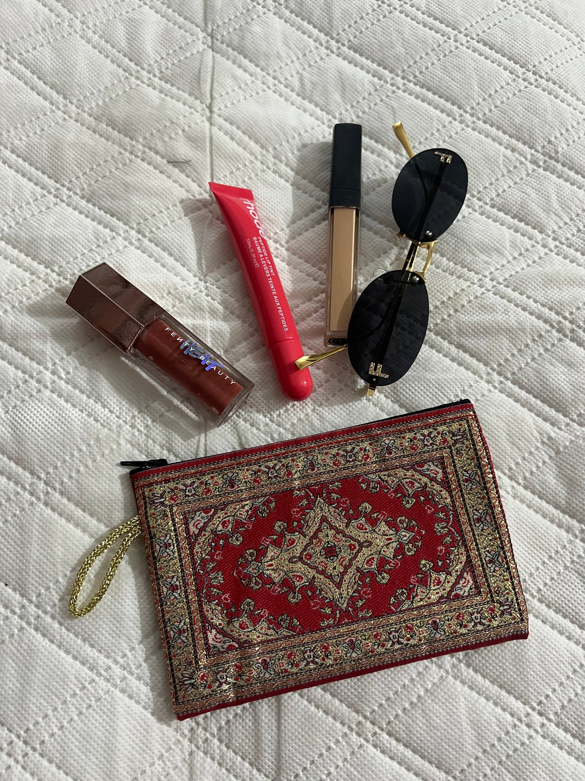 Persian mini pouch red