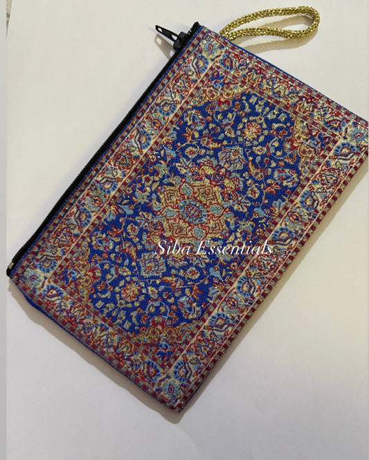 Persian mini pouch navy