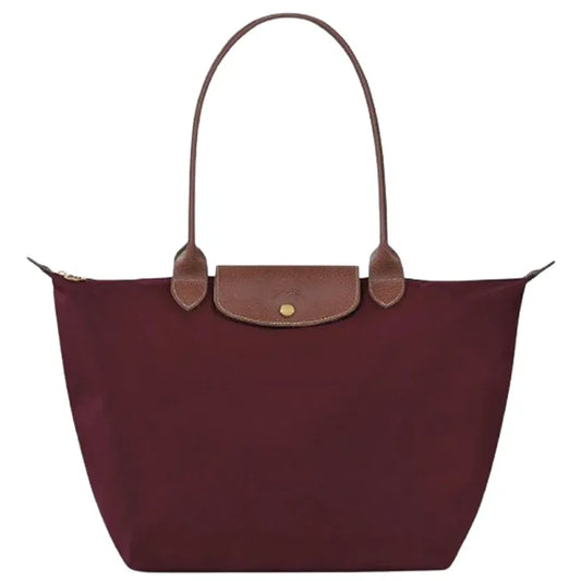 LONG CHAMP TOTE (BURGUNDY )