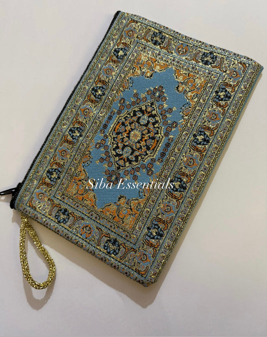 Persian mini pouch light blue