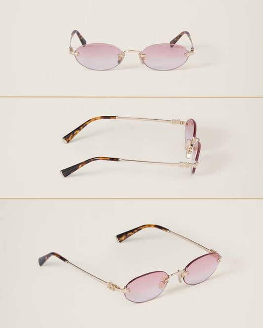 Miu Miu sunglasses (pink)