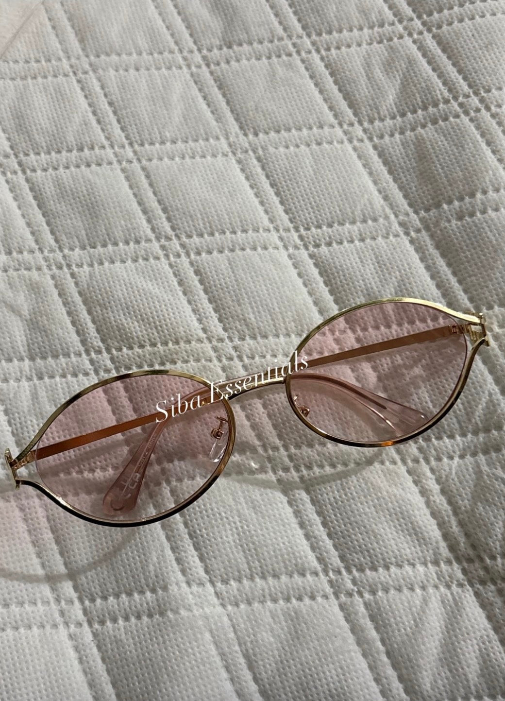 MIU MIU SUNGLASSES (PINK )